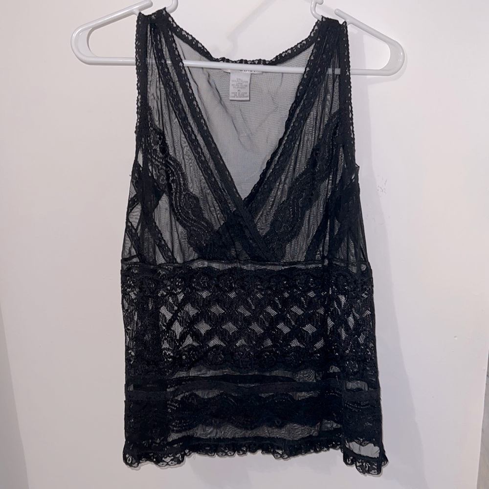 Black Lace Tank